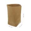 BESTOYARD 2pcs Bags for Planting Small Paper Bag Organizers Brown Paper for Leaves Refrigerator Containers Kraft Bags Plant Basket Paper Garden Ornament Container Decorations Washable view 2