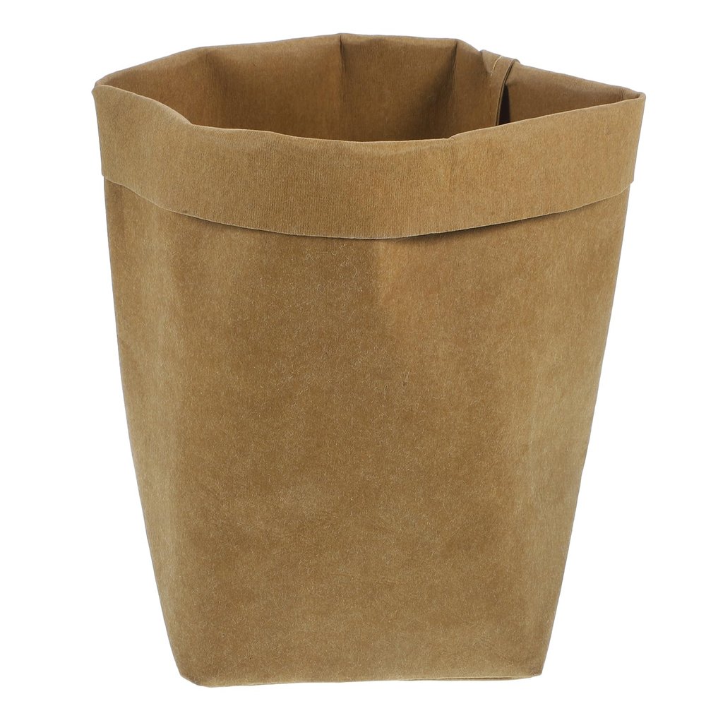 BESTOYARD Paper Pot Bags Paper Treat Bags Sundries Storage Basket Garden Grow Bag Plant Basket Garden Kraft Fridge Containers Decorative Bag Germany Kraft