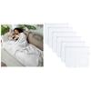 Comfy Cubs Queen Muslin Blanket and Muslin Burp Cloths Large 100% Cotton Bundled view 1