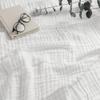 Comfy Cubs Queen Muslin Blanket and Muslin Burp Cloths Large 100% Cotton Bundled view 2