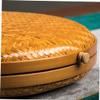 ABOOFAN 3pcs Bamboo Weave Tea Storage Case Woven Storage Basket Lid Tea Organizer and view 4