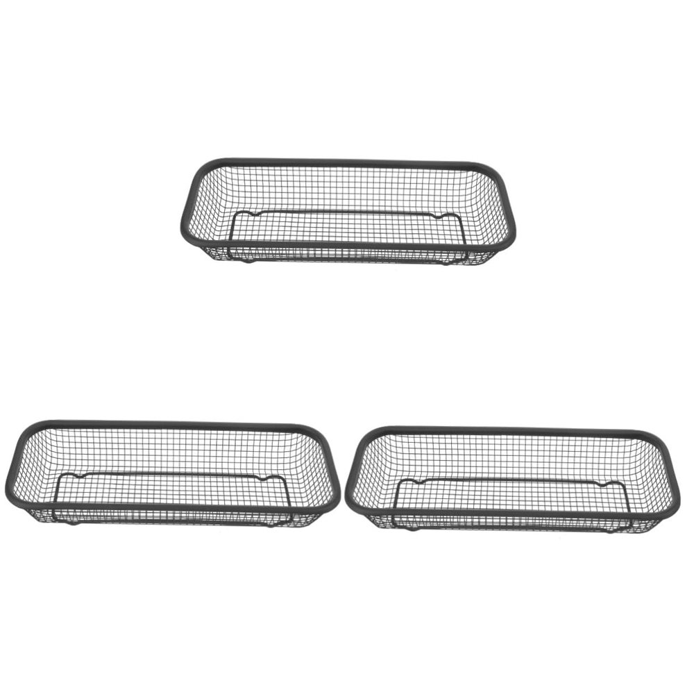 BESPORTBLE 3pcs Kitchen Storage Dishwasher Chopstick Basket Utensil Organizer Sturdy Mesh Drainage