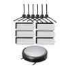 ConvOw Vacuum Cleaner Accessories Compatible for ILIFE A6 A4 A4s Sweeper Replacement Parts Pack of Hepa Filters Net & Side Brushes 517C view 2
