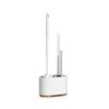 PEKJI Modern All-in-one Toilet Brush Wall-Mounted Floor-Standing Dual-Purpose Toilet Brush and Holder Deep Cleaning Toilet Bowl Brush Easy to Clean view 1