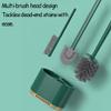 PEKJI Modern All-in-one Toilet Brush Wall-Mounted Floor-Standing Dual-Purpose Toilet Brush and Holder Deep Cleaning Toilet Bowl Brush Easy to Clean view 3