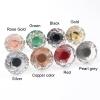 Cabinet Knobs with,Crystal Glass Door Drawer Knobs,Wardrobe Handles10 Pack Crystal Handle Drawer Cabinet Door Wardrobe Small Handle Transparent Crystal Glass Knob 30mm Red ( Color : 30mm Silver ) view 4