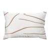 Boho Geometric Light Brown and Light Gray Pillow Covers 12x18in Farmhouse Linen Cushion Covers Outdoor for Couch Chair Home Decor for Family Friends view 1