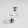 DubMag Cabinet Knobs with,Crystal Glass Door Drawer Knobs,Handle Drawer Knobs 4Pcs Crystal Handle Single Hole Transparent Door Handle Wardrobe Drawer Shoe Cabinet Diamond Small Handle view 3