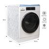 "Front Load Washing Machine Cover for IFB 5.5 Kg 6 Kg & 6.5 Kg (50cmsX63cmsX81cms_White,Grey) Pack of : 1 Washing Machine Cover" view 4