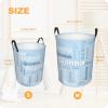 Custom Laundry Hamper Personalized Laundry Basket With Name Customized Dirty Clothes Storage Basket for Bathroom Living Room Bedroom Collapsible with Handles Gifts for Boys Girls Women Men (Style 3) view 2