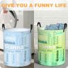 Custom Laundry Hamper Personalized Laundry Basket With Name Customized Dirty Clothes Storage Basket for Bathroom Living Room Bedroom Collapsible with Handles Gifts for Boys Girls Women Men (Style 3) view 3