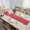 Gallen Red White Runner Fringed 12x60 view 1