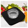 MiJob Blender Square Lid and Center Cap Compatible for Os-TER Blender Jar Compatible for 4903 Blender Square Jar Lid Replacements view 2