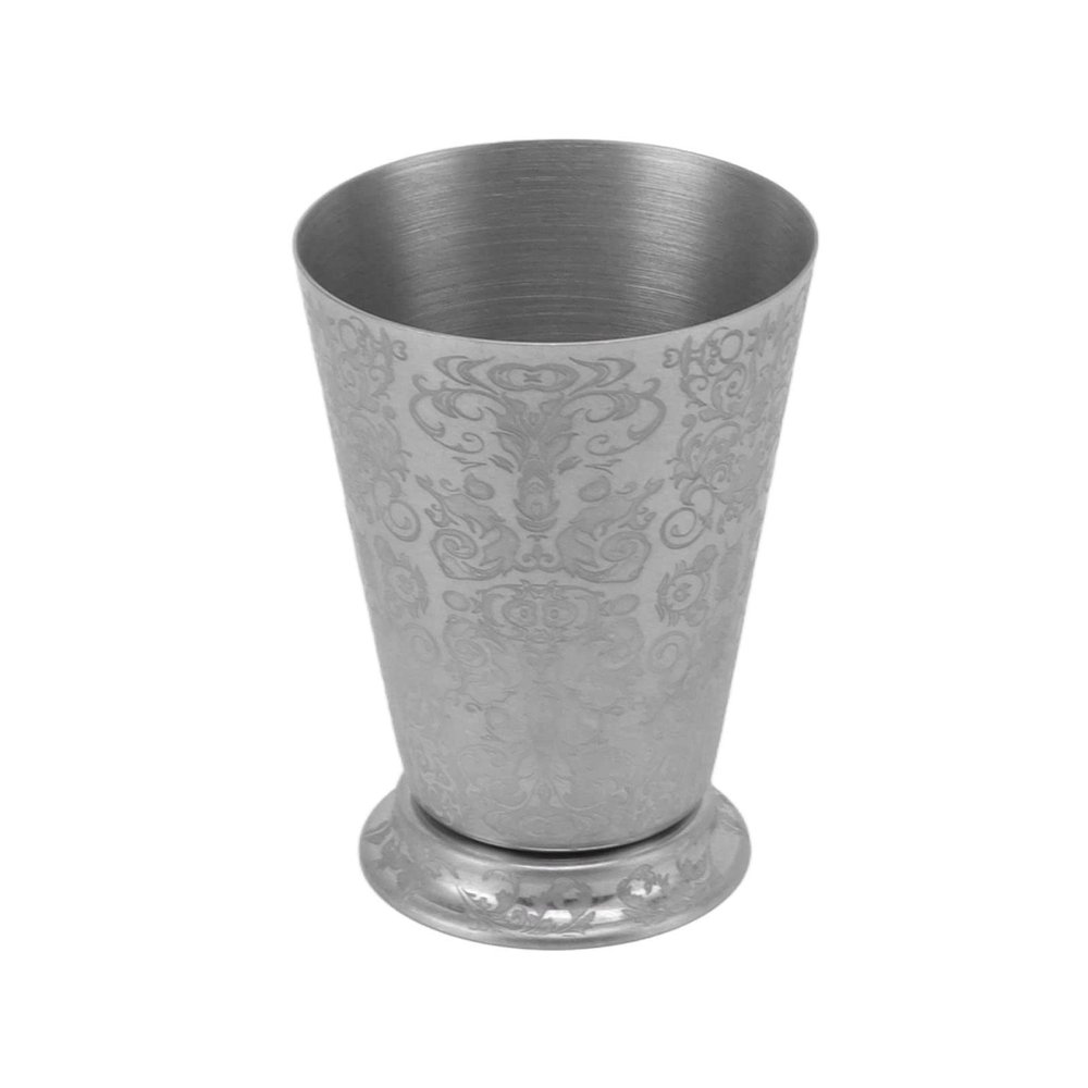 Mint Julep Cup, High Strength Elegant Details Stainless Steel Cocktail Cup Vintage Exquisite for (Totem Texture)