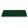 Shelving Inc. 12" d x 12" w Plastic Wire Shelf Liners, Dark Green, 4 Count view 1