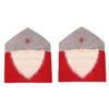 ABOOFAN Santa Style Chair Covers Set Christmas Chair Slipcover for Home Decor 2 Pack view 1