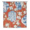 Yinrune Chinoiserie Style Ginger Jar Shower Curtain 60x72in Asian Shower Curtains Modern Shower CurtainShower Curtain Liner Polyester Fabric Shower Curtain Set with Hooks view 1
