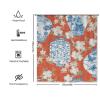 Yinrune Chinoiserie Style Ginger Jar Shower Curtain 60x72in Asian Shower Curtains Modern Shower CurtainShower Curtain Liner Polyester Fabric Shower Curtain Set with Hooks view 2