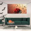 Art Ladybug Tracks Banner Holiday Backdrop for Outdoor Happy Birthday Decorations Yard Signs Christmas Banners Fence Hanging Flag Home Decoration for Party Wedding Business view 2