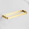 BAHELS Shower Caddy Wall Mounted Bathroom Shower Shelf with Towel Bar, Aluminum Toilet Storage Holder Glass Frame Bathroom Organizer (Color : 40cm) view 1