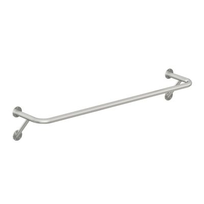 Torzk Wall Mounted Clothing Rack, Stainless Steel Wall Clothes Rail Detachable Clothes Hanging Rod Heavy Duty Garment Bar For Closet Storage Retail Display Clothes Rod For Closet (Size : L-120cm)