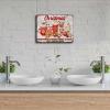 Aluminum Metal Tin Sign Christmas Fresh Baked Cookies Cakes & Treats Hot Cocoa Bar For Home Bar Man Cave Diner Garage 12.00"x16.00" view 3