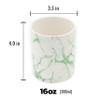 Candyl Ceramic Jar with Bamboo Lid Kitchen Canister Air Sealed Half-Liter 16oz 500ml view 3