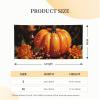 Pumpkin Autumn Blessings Banner Holiday Backdrop for Outdoor Happy Birthday Decorations Yard Signs Christmas Banners Fence Hanging Flag Home Decoration for Party Wedding Business view 3