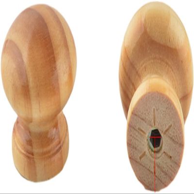 DubMag Retro knobsBrass Handles Handle Drawer 8 Pack Round Wooden Drawer Cabinet Knob and Handle Retro Chinese Style Tv Cabinet Handle Ab18 (Color : Ab27 Pine Diameter 30mm)