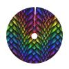 Dragon Scale Christmas Tree Skirt 48" Xmas Tree Skirt Christmas Tree Decorations Christmas Decorations for Tree Indoor Soft Christmas Tree Skirts for Holiday Party view 1