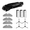 Accessories Kit Compatible with Onson J30/J30 Pro Robotic Vacuum Cleaner Replacement Parts, 1 Main Roller Brush, 4 Side Brush, 3 HEPA Filters, 4 Mop Cloth view 1