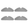 Accessories Kit Compatible with Onson J30/J30 Pro Robotic Vacuum Cleaner Replacement Parts, 1 Main Roller Brush, 4 Side Brush, 3 HEPA Filters, 4 Mop Cloth view 3