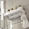 BAHELS Shower Caddy No Punching Bathroom Storage Rack, Wall Mounted Shower Shelf, Makeup Organizer Shelf With 2 Hooks Bathroom Organizer (Color : 40cm) view 2