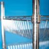 Omega 18" Deep x 24" Wide x 74" High 6 Tier Stationary Chrome Basket Unit view 1