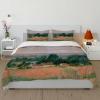HOBBOY Country Farmhouse Bedding Sets Claude Monet Painting Art 3 Pieces Duvet Cover Sets Haystack Duvet Cover with Zipper 2 Pillowcases Queen view 1