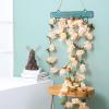 Artificial Cherry Blossom Vine Winding Air Conditioning Pipe Vine Flower Strip Tree Simulating Plastic Fake Flower Vine Decorative Flower Vine view 4