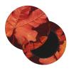 WSOIHFEC Fall Maple Leafs Stool Covers Round Chair Cover for Bar Stool Seat Covers Non Slip Round Bar Chair Cushion Cover Stool Cushion Slipcover for Home Bar Hotel Office view 2