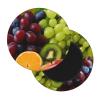 WSOIHFEC Fruits Stool Covers Round Chair Cover for Bar Stool Seat Covers Non Slip Round Bar Chair Cushion Cover Stool Cushion Slipcover for Home Bar Hotel Office view 2