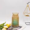 VOSAREA 2pcs Woven Rattan Glass Vase Decorative Flower Vase for Home Office and Balcony Decor Timeless Design view 4