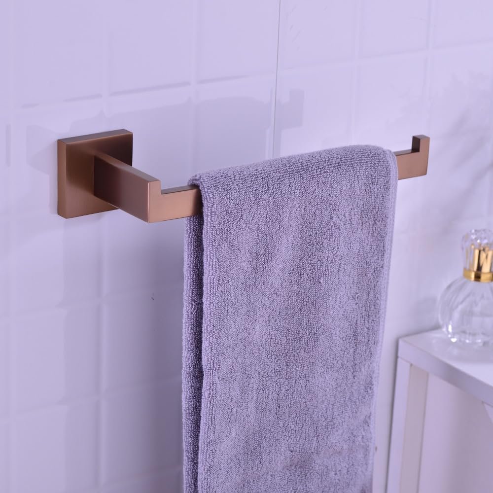 Bathroom Accessories Toilet Paper Holder Brushed Rose Gold Towel Hooks Stainless Steel Bedroom Wall Mount Bath Hardware Sets,Towel Ring
