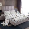 Feelyou Kids Duck Sheet Set Queen Size Duck Hunting Bed Sheets Set for Boys Girls Teens Bedroom Decor Wild Animals Sheets with Deep Pocket Fitted Sheet Women Men Botanical with 2 Pillow Case view 1