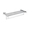 Bathroom Hardware Set Silver WC Accessories Toilet Paper Holder Wall Hook Towel Bar Robe Hanger Rack Stainless Steel,Bath Towel Rack 400 view 1