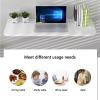 FUYAO Folding Wall Mounted Table - Portable Laundry Room Dining Table, Space-Saving Floating Kitchen Table - Foldable with Bracket for Easy StorageWhite-60x30cm view 4