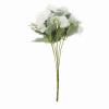Balsa Circle 3 Bushes Red 14 in Artificial Flowers Silk Carnation Floral Bouquets Wedding Party Events Reception Decorations Supplies Supplies view 1
