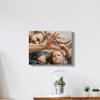 BuildASign Custom Canvas Prints with Your Photos  Personalized Picture To Canvas Wall Art, Perfect for Home Decor, Gifts & Keepsakes, Ready to Hang (8" L x 8" W x .75D, Metallic Silver) view 3