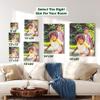 BuildASign Custom Canvas Prints with Your Photos  Personalized Picture To Canvas Wall Art, Perfect for Home Decor, Gifts & Keepsakes, Ready to Hang (8" L x 8" W x .75D, Metallic Silver) view 4