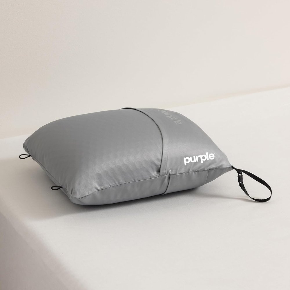 Purple Harmony Anywhere Travel Case, Satin Travel Pillow Case