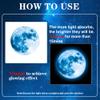 492 Glow in The Dark Stars & Moon Space Galaxy Universe Planet Wall Decals - Blue Glowing Stars Stickers for Kids Bedroom, Nursery & Living Room Decor view 2
