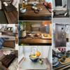 CUPKEE Multifunctional Coffee Tables, Antique Table Tatami Table, Meditation & Tea Table Multifunctional Portable Low Table Floor Tea Table,D view 4