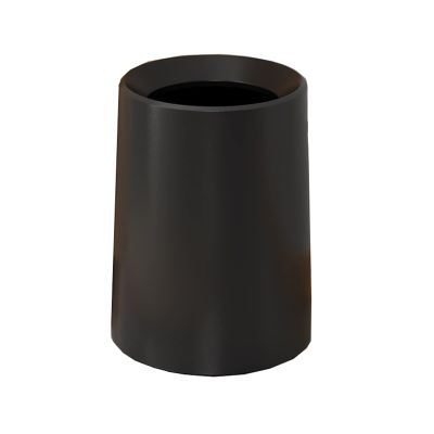 ULTRAWAVE Trash Can Kitchen Indoor Trash Can Double Round Trash Can Waste Paper Basket for Bathroom Kitchen Living Room Bedroom Trash Can 6L Capacity Indoor Garbage Can (Color : Black, Size : 6L)